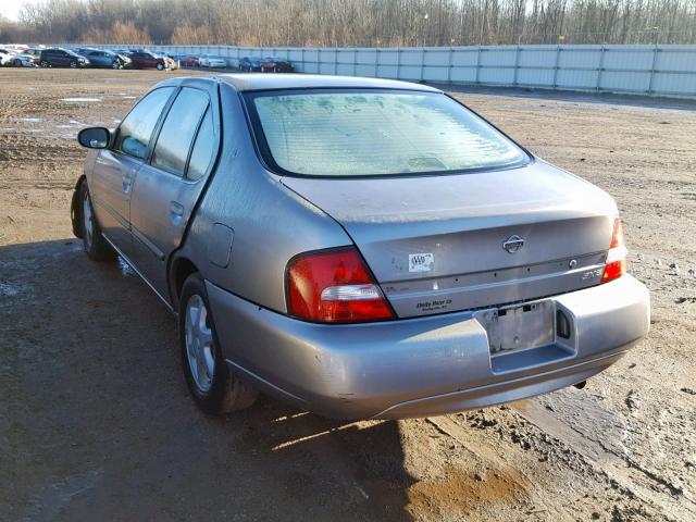 1N4DL01D21C191601 - 2001 NISSAN ALTIMA XE GRAY photo 3