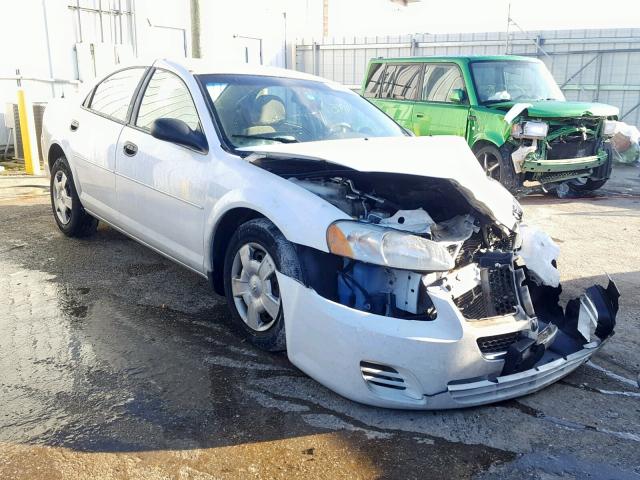 1B3EL36T14N343331 - 2004 DODGE STRATUS SE WHITE photo 1