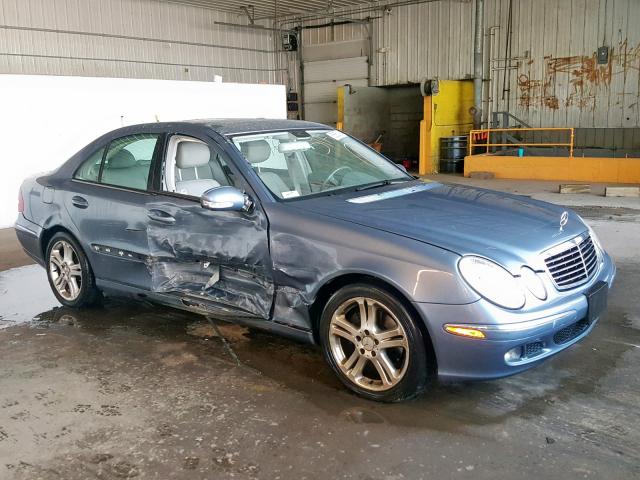 WDBUF87J16X201224 - 2006 MERCEDES-BENZ E 350 4MAT BLUE photo 1