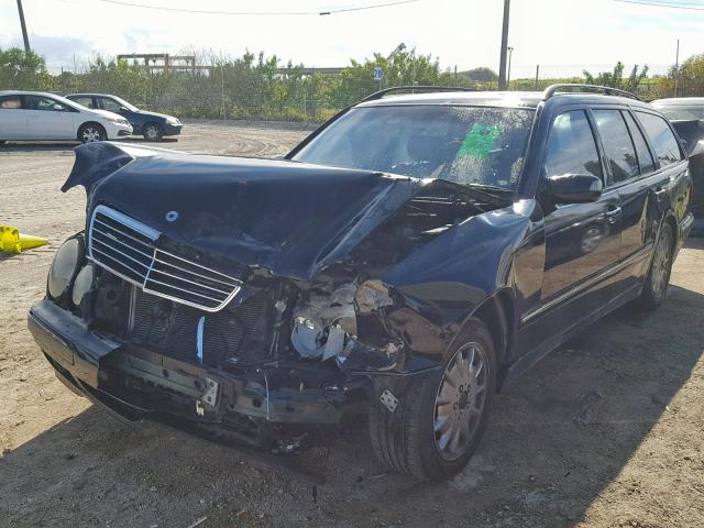 WDBJH65J21B234467 - 2001 MERCEDES-BENZ E 320 BLACK photo 2