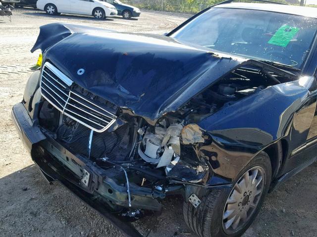 WDBJH65J21B234467 - 2001 MERCEDES-BENZ E 320 BLACK photo 9