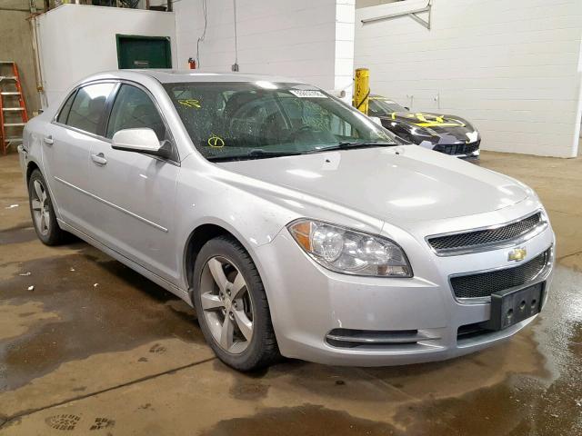 1G1ZC5E14BF331735 - 2011 CHEVROLET MALIBU 1LT SILVER photo 1