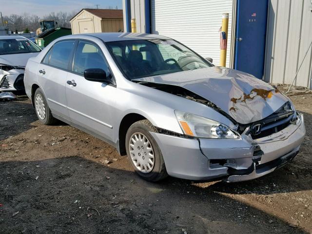 1HGCM56186A093806 - 2006 HONDA ACCORD VAL SILVER photo 1