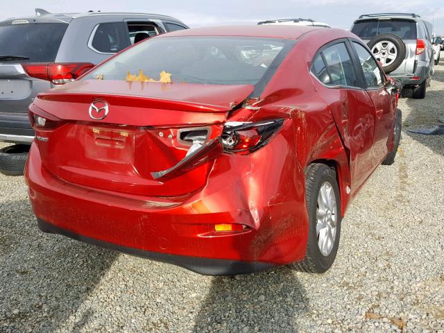 JM1BM1V76E1197556 - 2014 MAZDA 3 TOURING RED photo 4