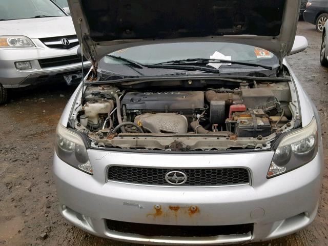 JTKDE177X50045653 - 2005 TOYOTA SCION TC Gümüş foto 7