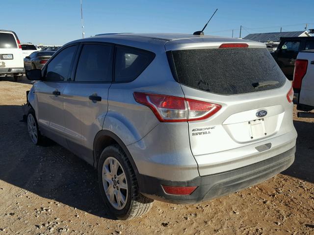 1FMCU0F74FUA91244 - 2015 FORD ESCAPE S SILVER photo 3