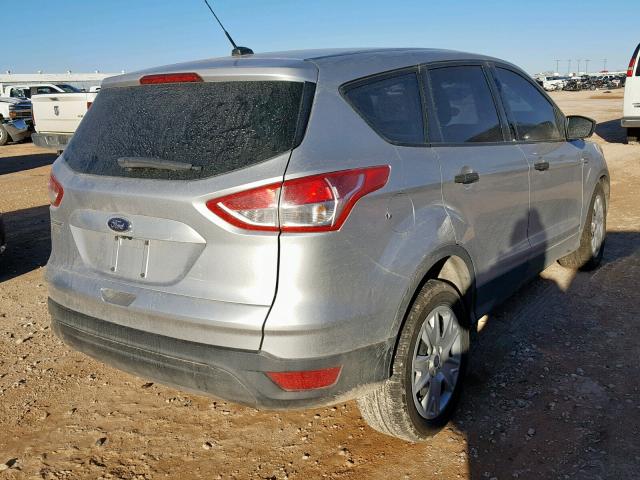 1FMCU0F74FUA91244 - 2015 FORD ESCAPE S SILVER photo 4