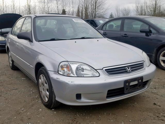 2HGEJ6614YH514836 - 2000 HONDA CIVIC BASE SILVER photo 1