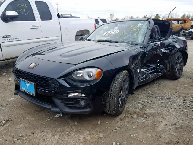 JC1NFAEK5J0137812 - 2018 FIAT 124 SPIDER BLACK photo 2