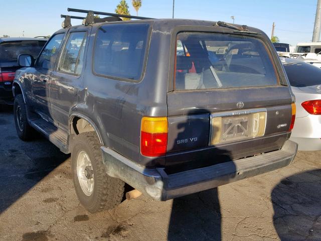 JT3VN39W9P0106705 - 1993 TOYOTA 4RUNNER VN GRAY photo 3