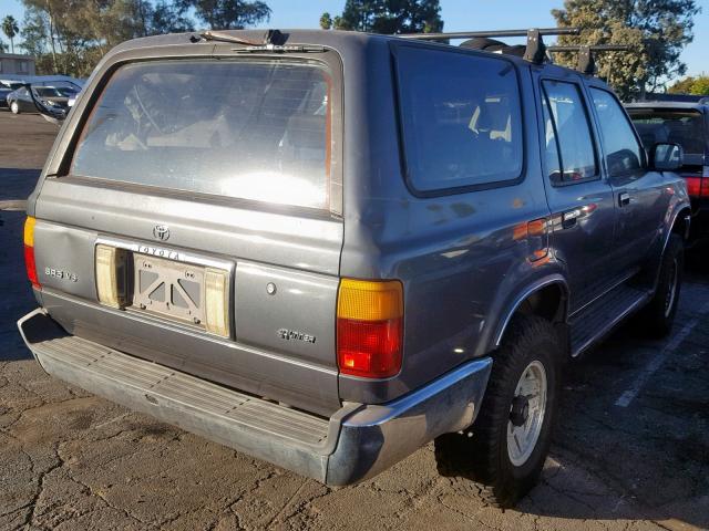 JT3VN39W9P0106705 - 1993 TOYOTA 4RUNNER VN GRAY photo 4