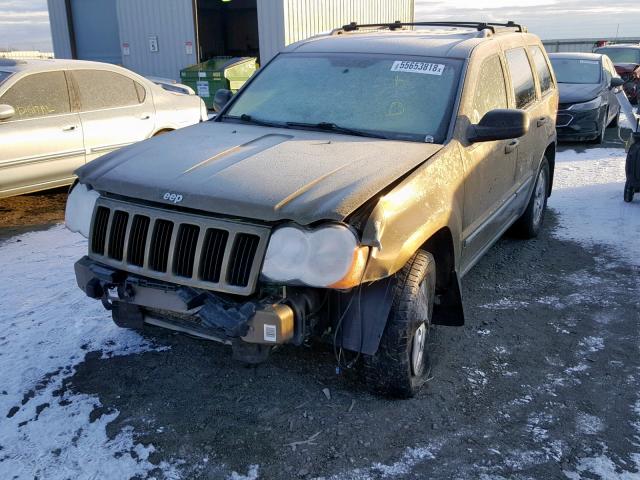 1J8GR48K39C510560 - 2009 JEEP GRAND CHER GOLD photo 2