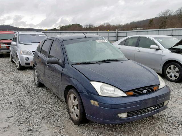 3FAFP37352R163677 - 2002 FORD FOCUS ZX5 BLUE photo 1