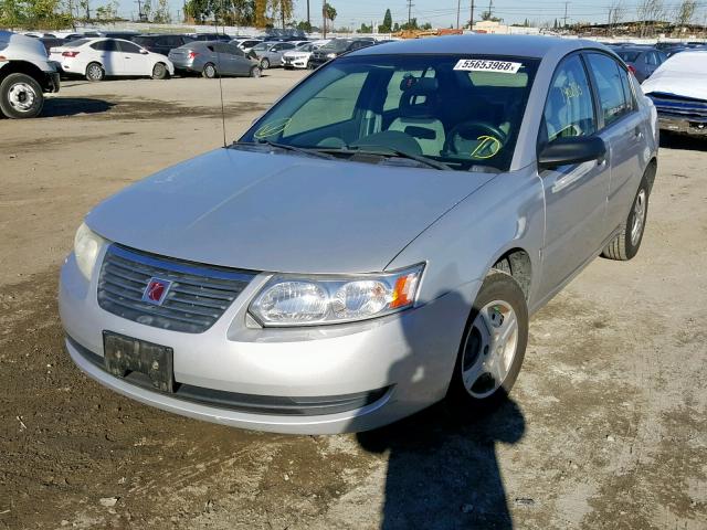 1G8AF52F05Z101991 - 2005 SATURN ION LEVEL SILVER photo 2