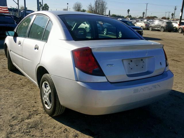1G8AF52F05Z101991 - 2005 SATURN ION LEVEL SILVER photo 3