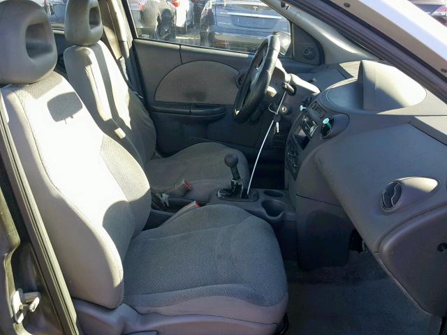 1G8AF52F05Z101991 - 2005 SATURN ION LEVEL SILVER photo 5
