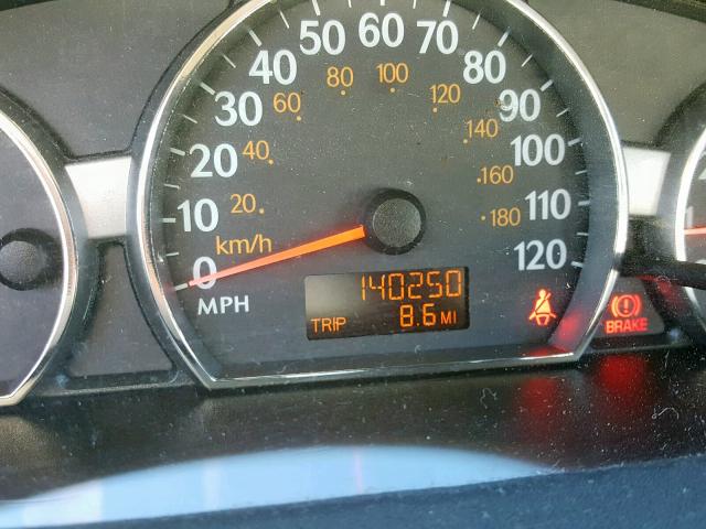 1G8AF52F05Z101991 - 2005 SATURN ION LEVEL SILVER photo 8