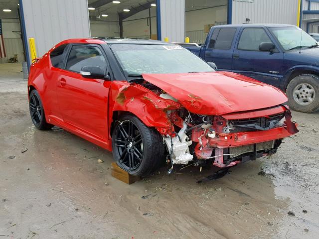 JTKJF5C72D3052249 - 2013 TOYOTA SCION TC 红色 照片 1