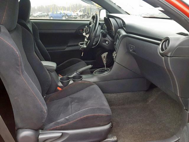 JTKJF5C72D3052249 - 2013 TOYOTA SCION TC 红色 照片 5