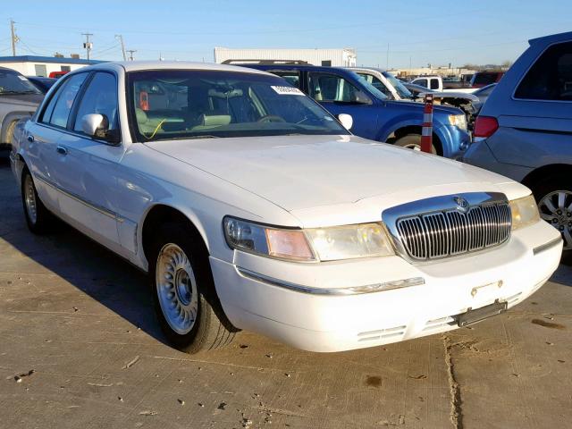 2MEFM75W4WX633257 - 1998 MERCURY GRAND MARQ WHITE photo 1