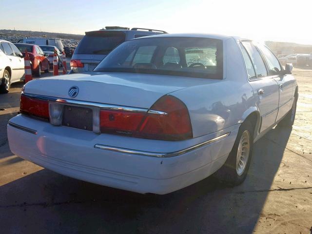 2MEFM75W4WX633257 - 1998 MERCURY GRAND MARQ WHITE photo 4