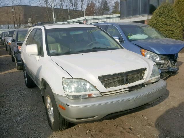 JTJHF10U010182436 - 2001 LEXUS RX 300 WHITE photo 1