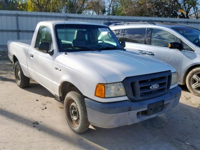 1FTYR10D15PB05095 - 2005 FORD RANGER WHITE photo 1