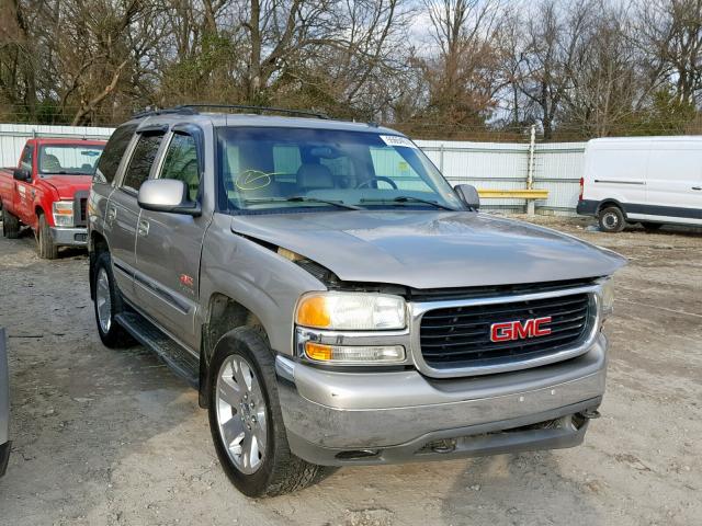 1GKEK13Z12J279671 - 2002 GMC YUKON BEIGE photo 1