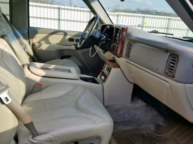 1GKEK13Z12J279671 - 2002 GMC YUKON BEIGE photo 5