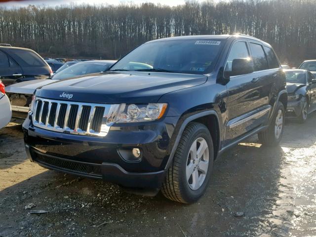 1J4RR4GG0BC549989 - 2011 JEEP GRAND CHER BLUE photo 2