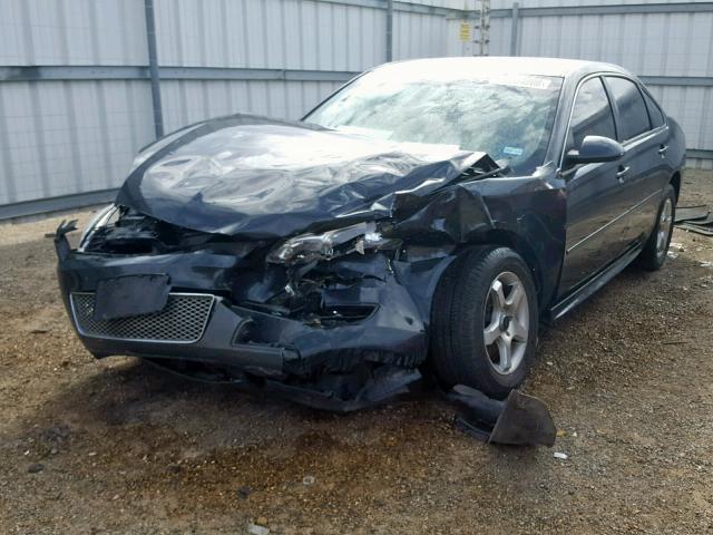 2G1WA5E38E1166472 - 2014 CHEVROLET IMPALA LIM BLACK photo 2