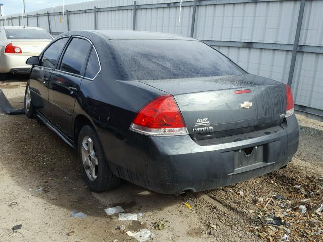 2G1WA5E38E1166472 - 2014 CHEVROLET IMPALA LIM BLACK photo 3