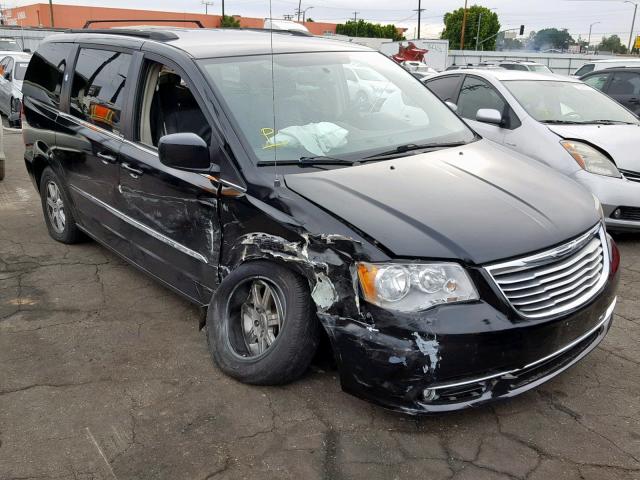 2C4RC1BG9DR630111 - 2013 CHRYSLER TOWN & COU BLACK photo 1