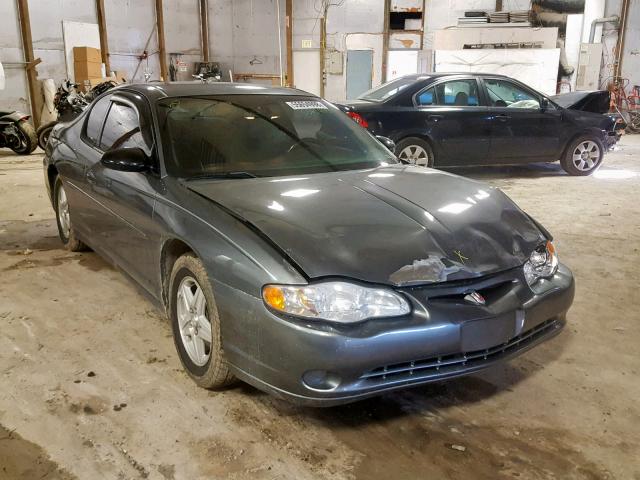 2G1WW12E249300926 - 2004 CHEVROLET MONTE CARL GRAY photo 1