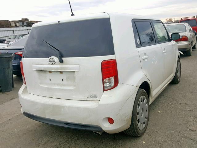 JTLZE4FE7EJ061189 - 2014 TOYOTA SCION XB Ақ фото 4
