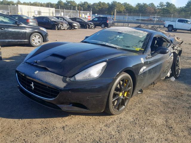 ZFF65LJAXC0182929 - 2012 FERRARI CALIFORNIA BLACK photo 2