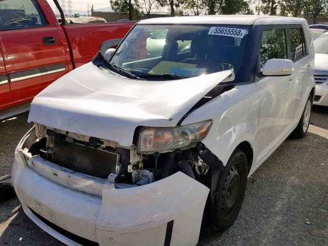 JTLKE50E081018513 - 2008 TOYOTA SCION XB Ақ фото 2