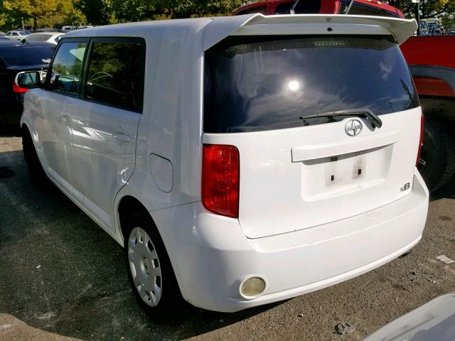 JTLKE50E081018513 - 2008 TOYOTA SCION XB Ақ фото 3
