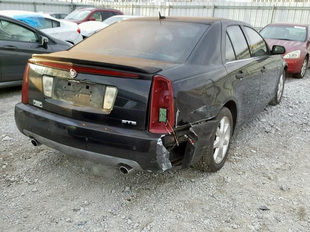 1G6DW677750177385 - 2005 CADILLAC STS BLACK photo 4