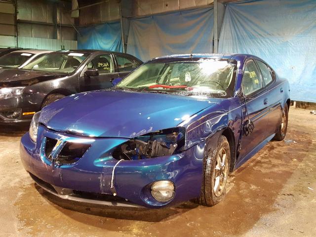 2G2WS542851160866 - 2005 PONTIAC GRAND PRIX TEAL photo 2