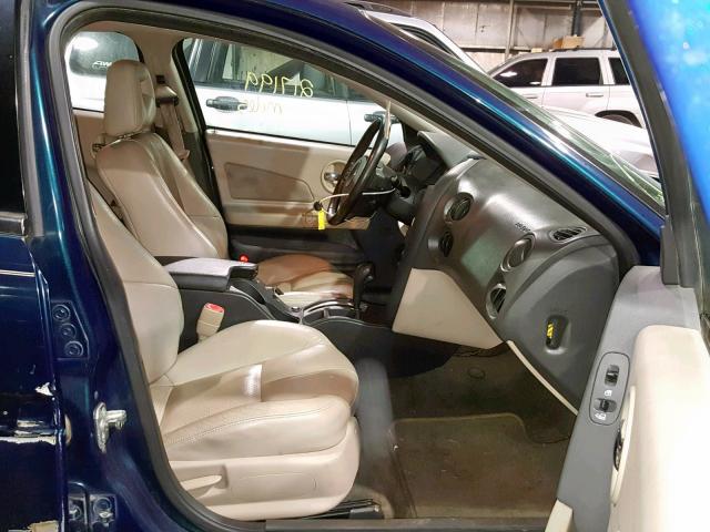 2G2WS542851160866 - 2005 PONTIAC GRAND PRIX TEAL photo 5