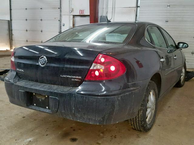 2G4WD582361308354 - 2006 BUICK LACROSSE C BLACK photo 4