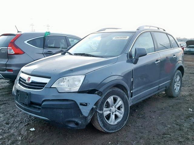 3GSDL43N28S702787 - 2008 SATURN VUE XE GRAY photo 2