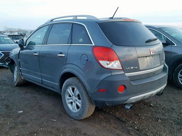 3GSDL43N28S702787 - 2008 SATURN VUE XE GRAY photo 3