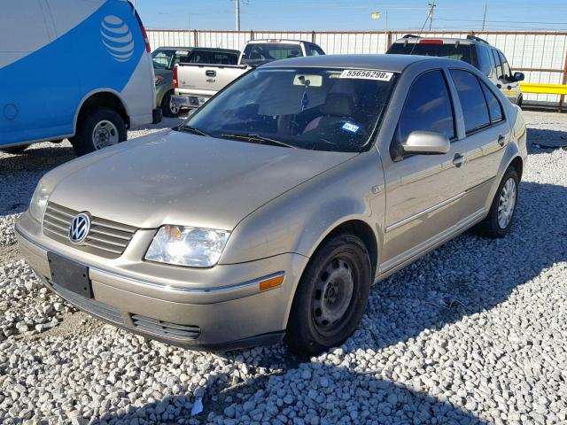 3VWRK69M44M130289 - 2004 VOLKSWAGEN JETTA GL GOLD photo 2