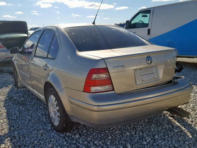 3VWRK69M44M130289 - 2004 VOLKSWAGEN JETTA GL GOLD photo 3