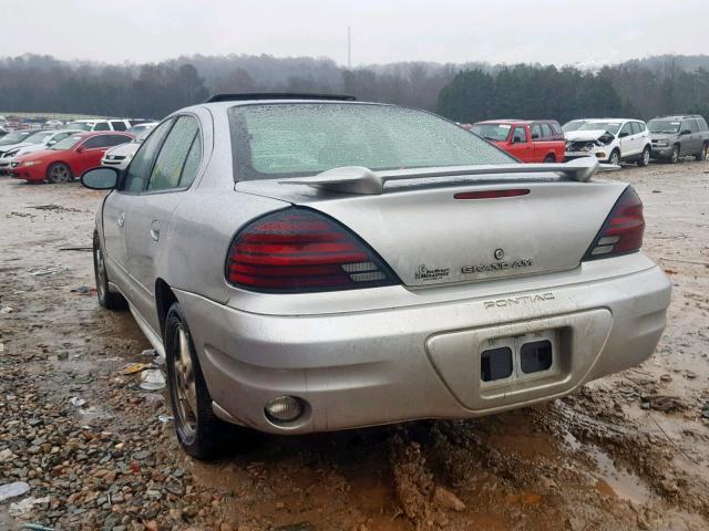 1G2NF52EX4M565370 - 2004 PONTIAC GRAND AM S SILVER photo 3