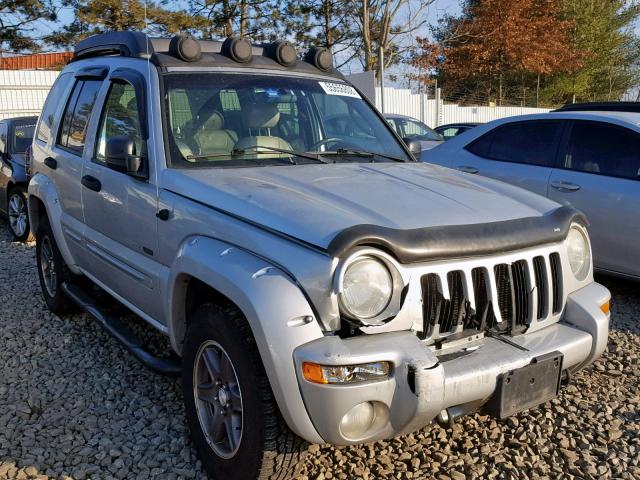 1J4GL38KX3W537662 - 2003 JEEP LIBERTY RE SILVER photo 1