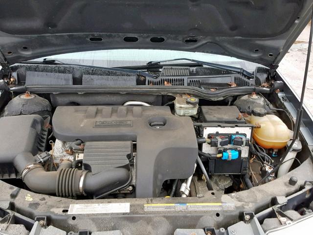 1G8AJ52F65Z138574 - 2005 SATURN ION LEVEL GRAY photo 7