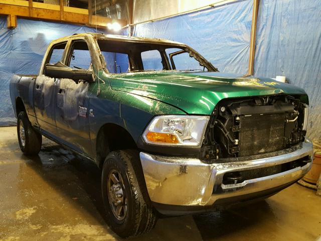3C6UD5DLXCG134531 - 2012 DODGE RAM 2500 S მწვანე ფოტო 1